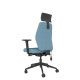 Solo Medium Back Chair with Headrest